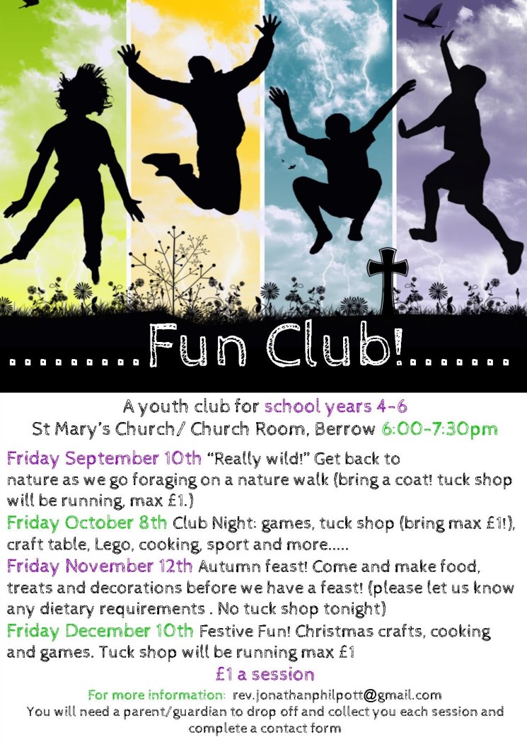 Fun Club Sept-Dec